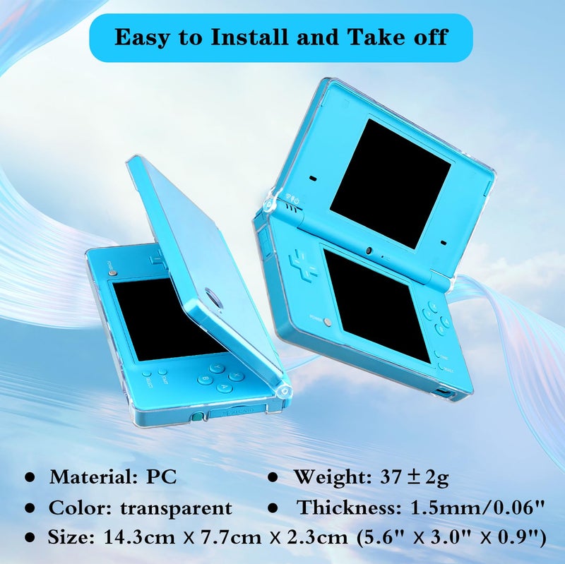 OSTENT Hard Crystal Case Clear Skin Cover Shell for Nintendo DSi NDSi - Image 3